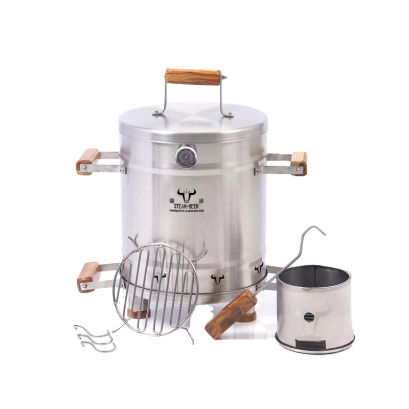 Small Roasting Barrel 5–6 kg (10–12 lb) – INOX Line | GW STORE