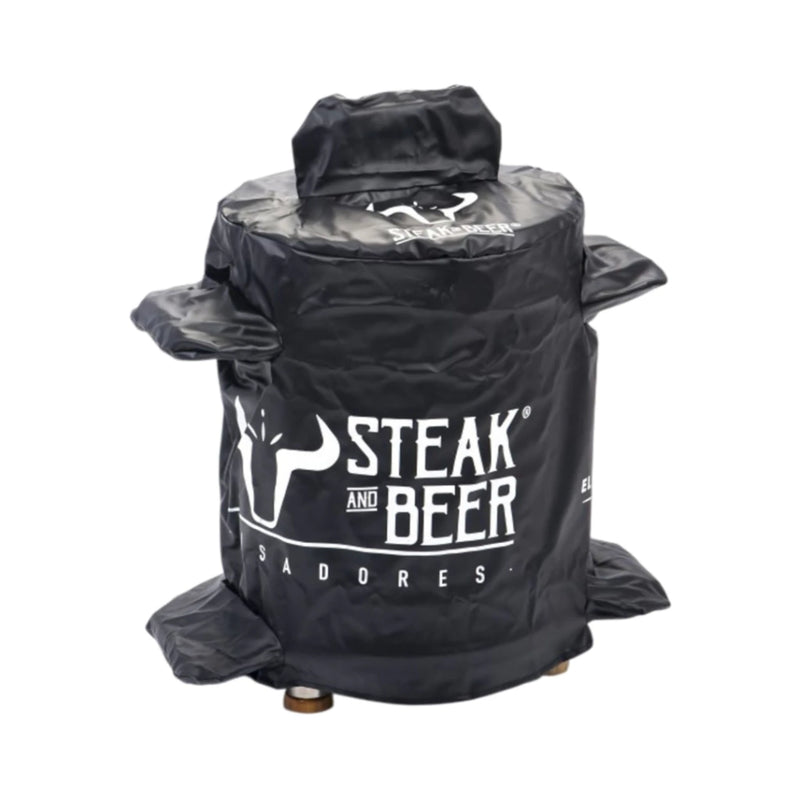 Steak & Beer Waterproof BBQ Barrel Cover for Medium Roasting Barrels | GW STORE