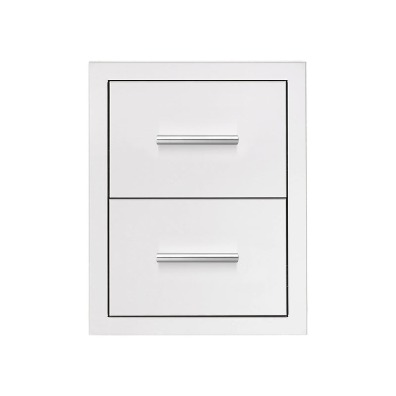 Summerset 17-Inch Double Drawer w/ Masonry Frame | GW STORE