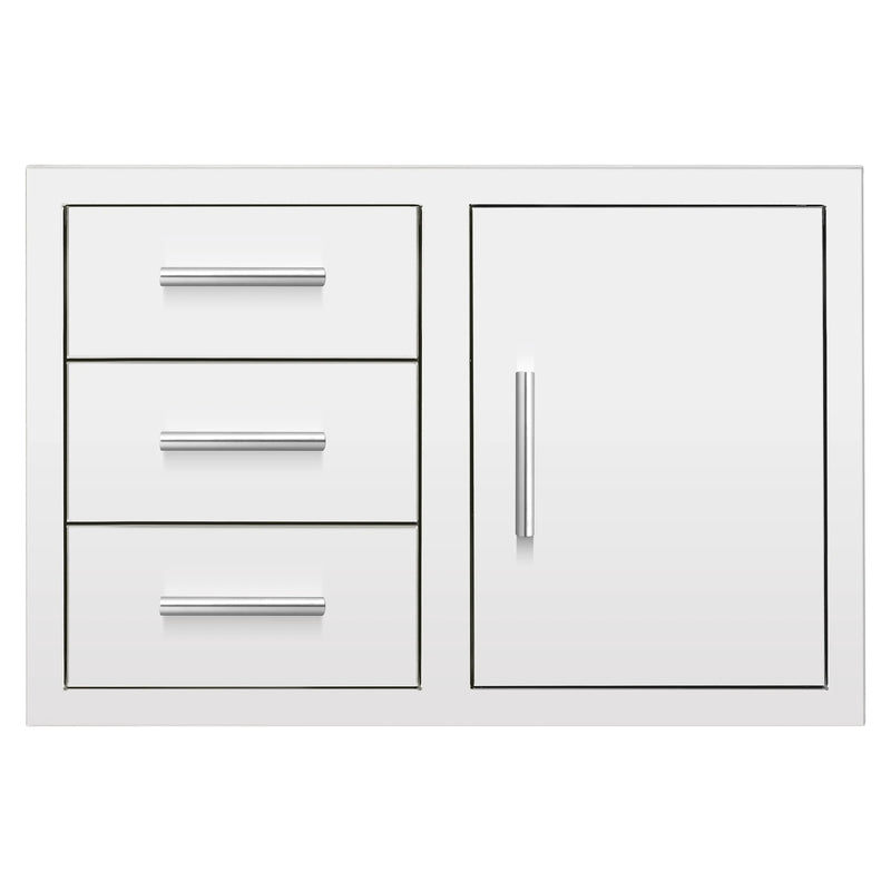 Summerset 33-Inch 3-Drawer & Door Combo | GW STORE