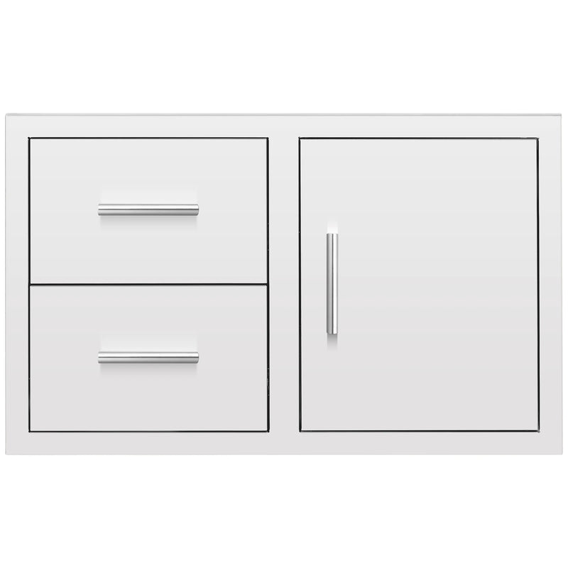 Summerset 36-Inch 2-Drawer & Door Combo | GW STORE