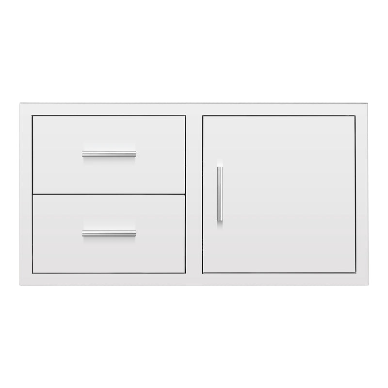 Summerset 42-Inch 2-Drawer & Door Combo | GW STORE