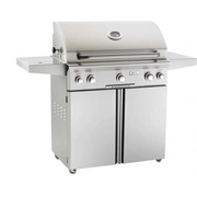 American Outdoor Grill T-Series 30-Inch Freestanding Propane Gas Grill W/ Rotisserie & Single Side Burner | GW STORE