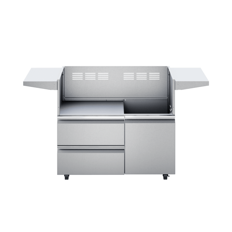 Twin Eagles 42'' Freestanding Outdoor Gas Grill Base with Storage Drawers & Single Door