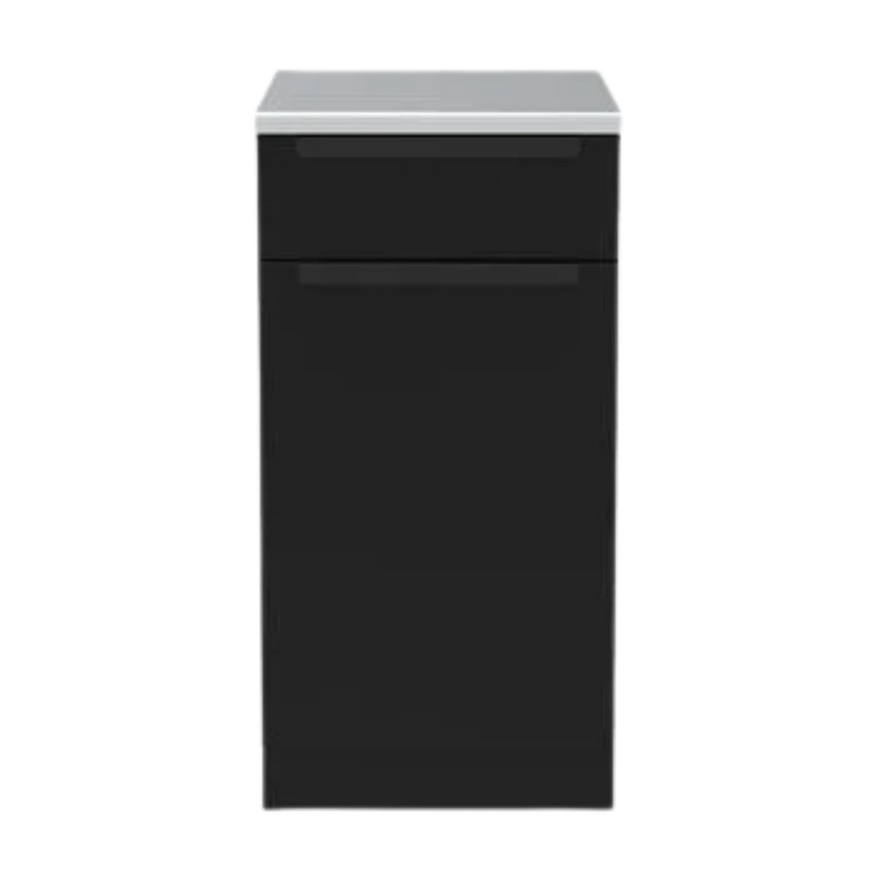 Tank & Side Burner Cabinet in MOK Black | GW STORE