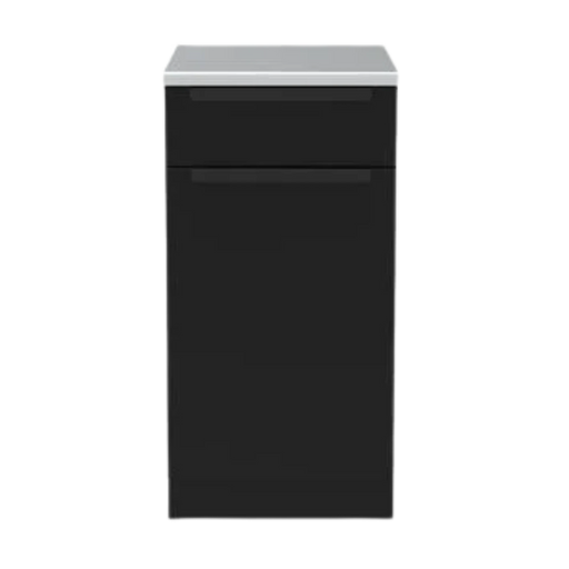 Tank & Side Burner Cabinet in MOK Black | GW STORE