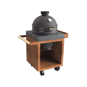 The Bastard Urban Large Solo w/ OFYR Kamado Table Black 65 PRO Concrete (Discontinued / New In Box) | GW STORE