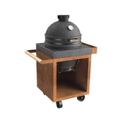 The Bastard Urban Large Solo w/ OFYR Kamado Table Corten 65 PRO Concrete (Discontinued / New In Box) | GW STORE