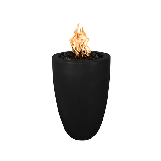 The Outdoor Plus Castillo Fire Pillar Concrete With Access Door | GW STORE