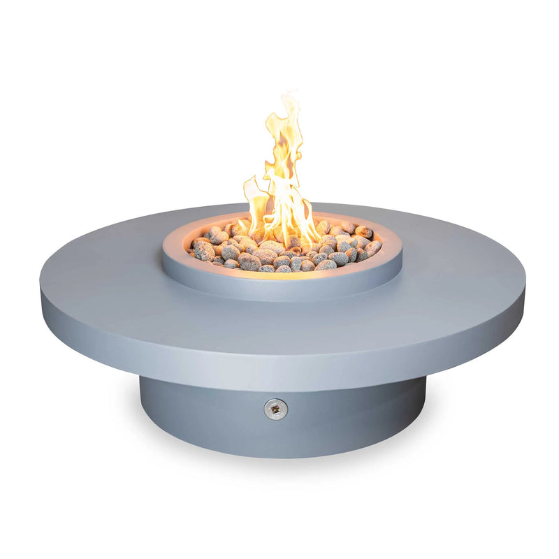 The Outdoor Plus Coastline Metal Powder Coat Natural Gas Fire Table | GW STORE