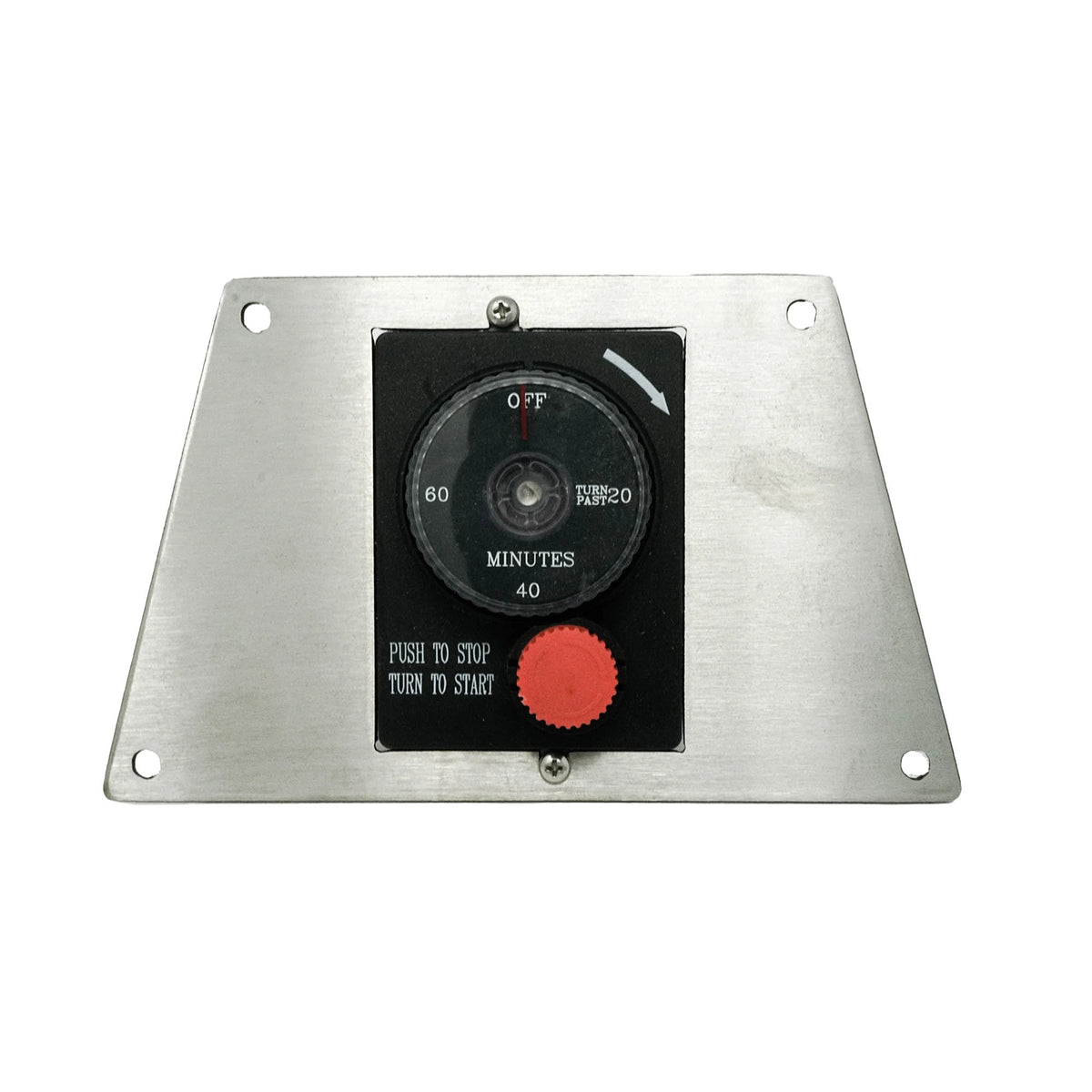 TOP Gas Timer w/ E-Stop Flat Trapezoid Panel | Buy at GW STORE — GW Store