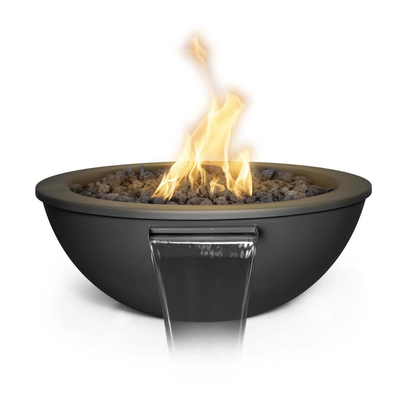 The Outdoor Plus Metal Powder Coated Sedona Propane Gas Fire & Water Bowl  | GW STORE