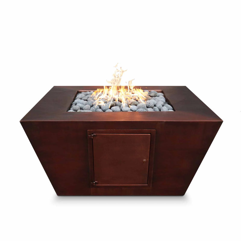 The Outdoor Plus Metal Propane Gas Redan Fire Pit | GW STORE