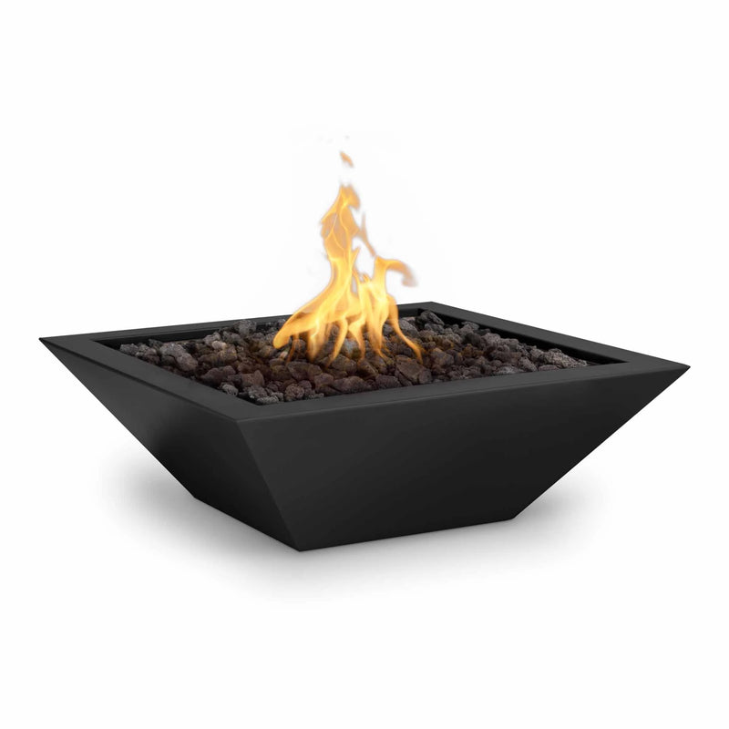 The Outdoor Plus Propane Gas Maya Metal Powder Coat Fire Bowl | GW STORE