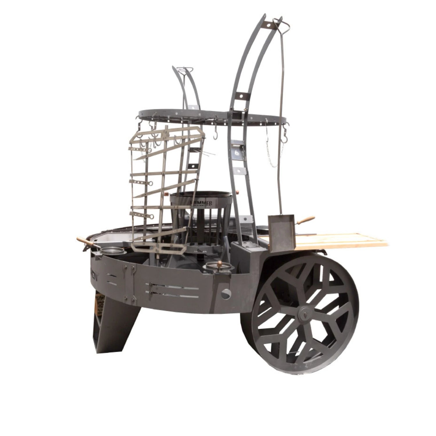 Tromen Hummer Firepit Open Fire Argentine Mega Grill with Oven | GW STORE