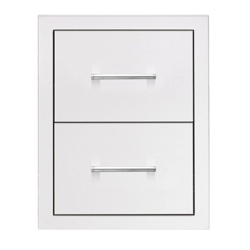 TrueFlame TF-DR2-17 - 17" Double Drawer