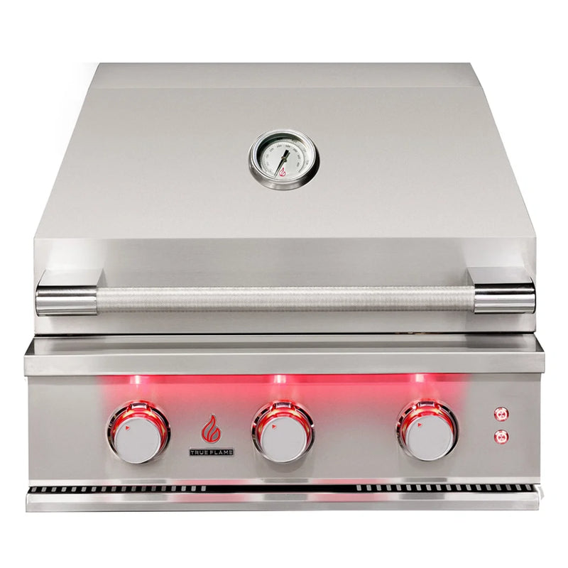 True Flame 25" 3 Burner Built-in Gas Grill | GW STORE