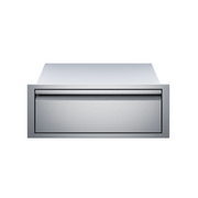Twin Eagles 30-Inch Large Capacity Stainless Steel Single Storage Drawer | GW STORE