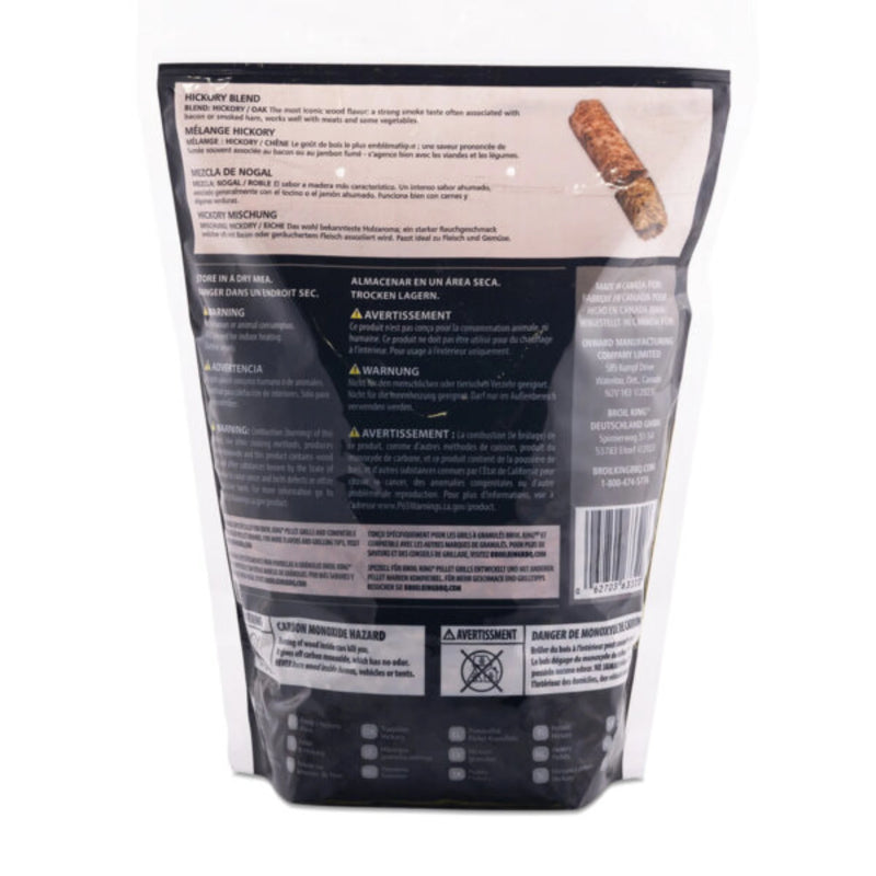 Broil King Premium Hickory Blend Pellets 3 lb Bag | GW STORE