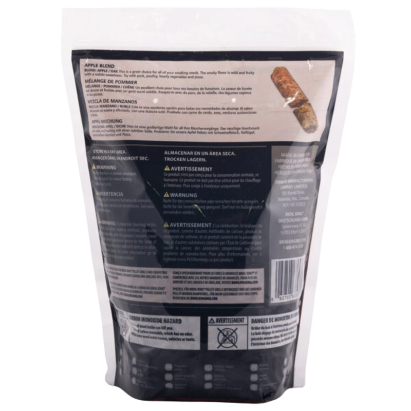 Broil King Premium Apple Blend Grilling Pellets 3 lb Bag | GW STORE