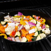 GrillPro Porcelain Coated Round Grill Topper Black | GW STORE