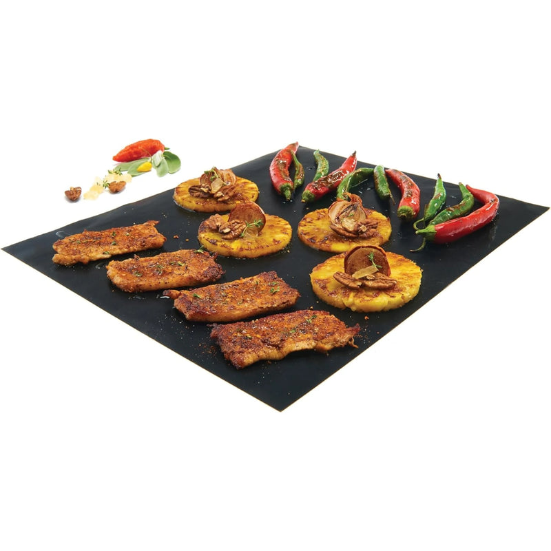 GrillPro Non-Stick Cooking Mat 2 Pack Black | GW STORE