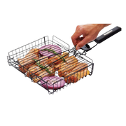 GrillPro Deluxe Non Stick Broiler Basket with Detachable Handle | GW STORE