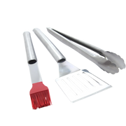 GrillPro 3-Piece Stainless Steel Tool Set | GW STORE