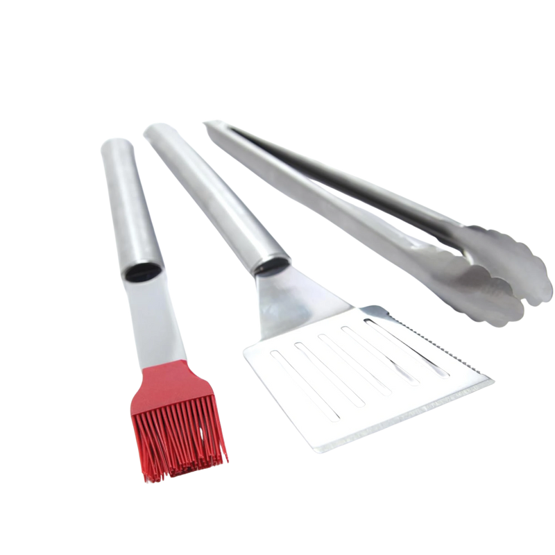 GrillPro 3-Piece Stainless Steel Tool Set | GW STORE