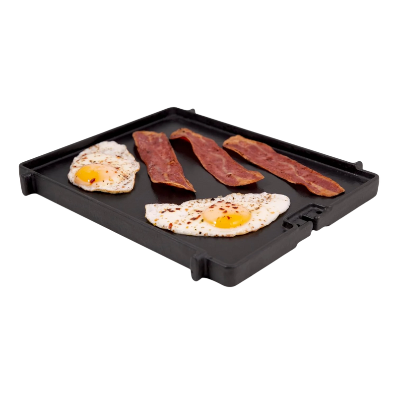 Broil King side burner with Exact Fit Cast Iron Griddle | GW STORE