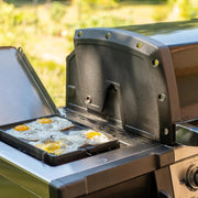 Broil King side burner with Exact Fit Cast Iron Griddle | GW STORE