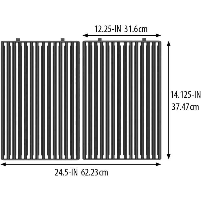 Broil King Cast Iron Cooking Grids for Regal Grill Set of 2 | GW STORE