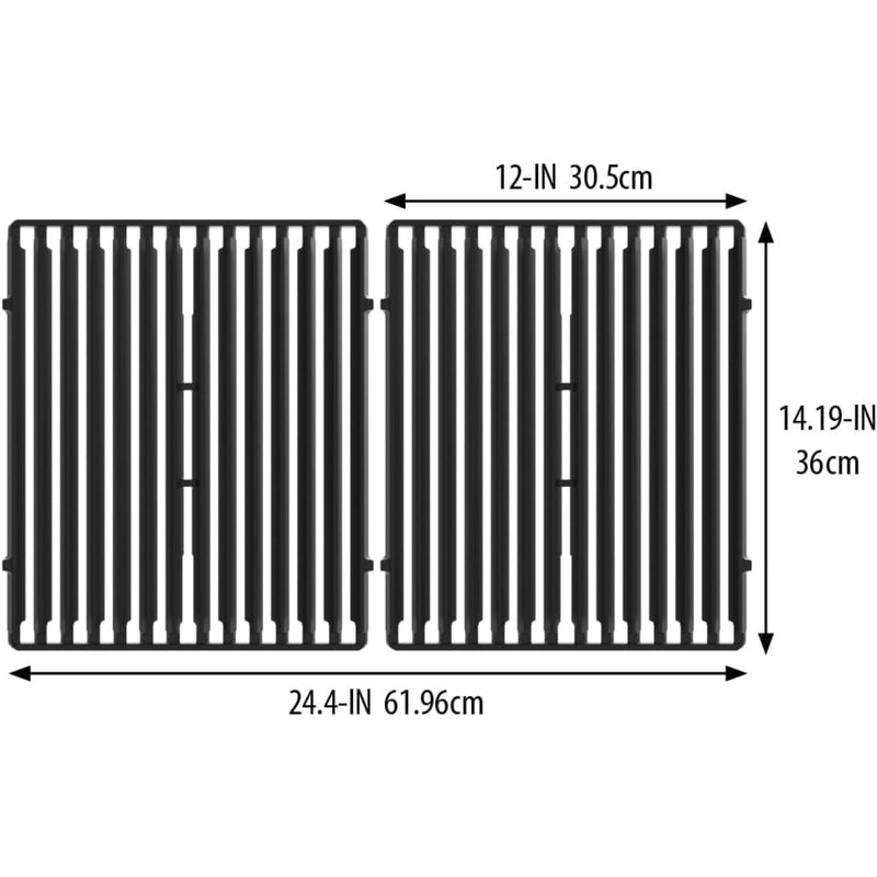 Broil King Cast Iron Cooking Grid for Signet & Crown Grills 2 PC | GW STORE