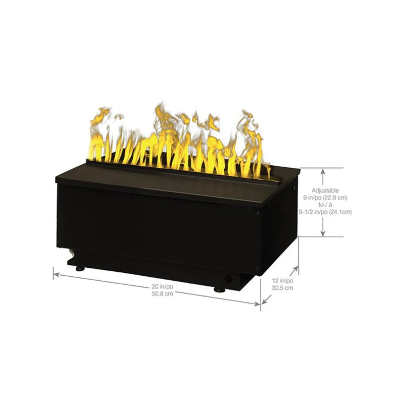 Dimplex 20 Inch Opti-Myst Pro 500 Built In Electric Cassette with Media Tray | GW STORE