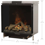 Dimplex Faber E-Matrix 32x26-Inch Front-Facing Built-In Electric Fireplace | GW STORE