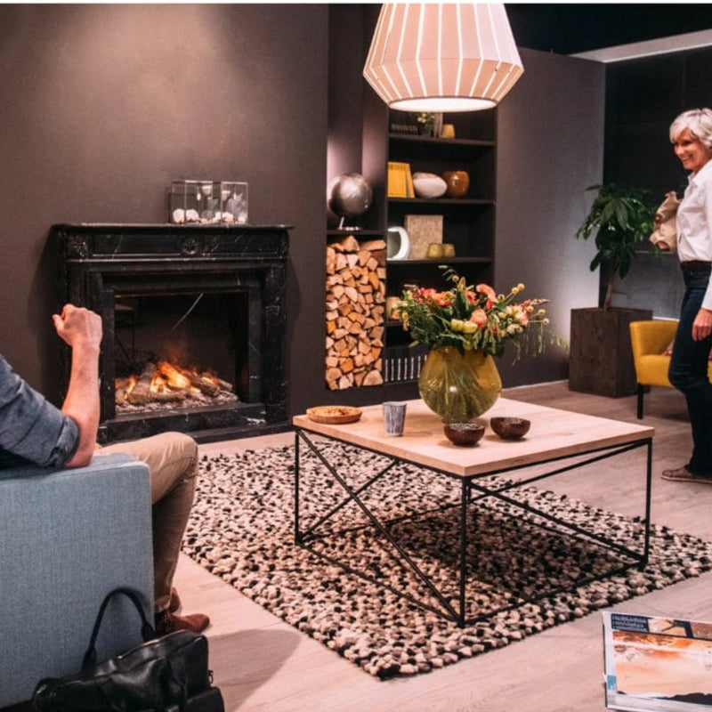 Dimplex Faber E-Matrix 32x26-Inch Front-Facing Built-In Electric Fireplace | GW STORE