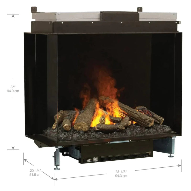Dimplex Faber E-Matrix Left-Facing 32x26-Inch Electric Fireplace | GW STORE