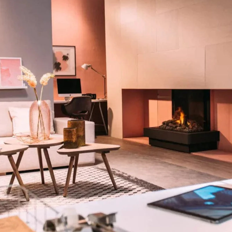  Dimplex Faber E-Matrix 3-Sided Built-In Water Vapor Electric Fireplace | GW STORE