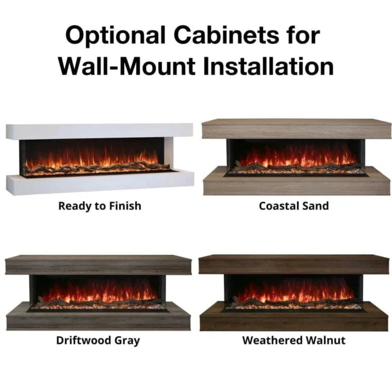Modern Flames Wall Mount Cabinet for 60" Orion Multi Electric Fireplace | GW STORE