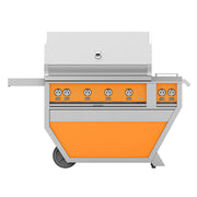 Hestan 42" Deluxe Gas Grill on Cart with Rotisserie Burner | GW STORE