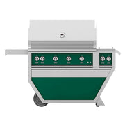 Hestan 42" Deluxe Gas Grill on Cart with Rotisserie Burner | GW STORE