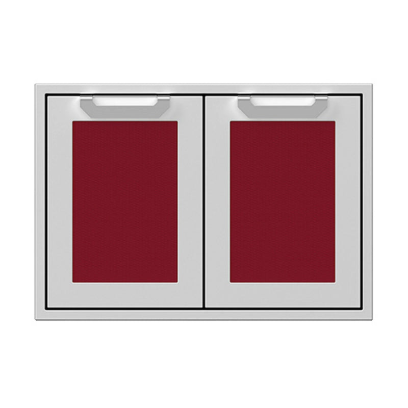 Hestan 30-Inch Double Access Door Recessed Marquise Accented Panels S