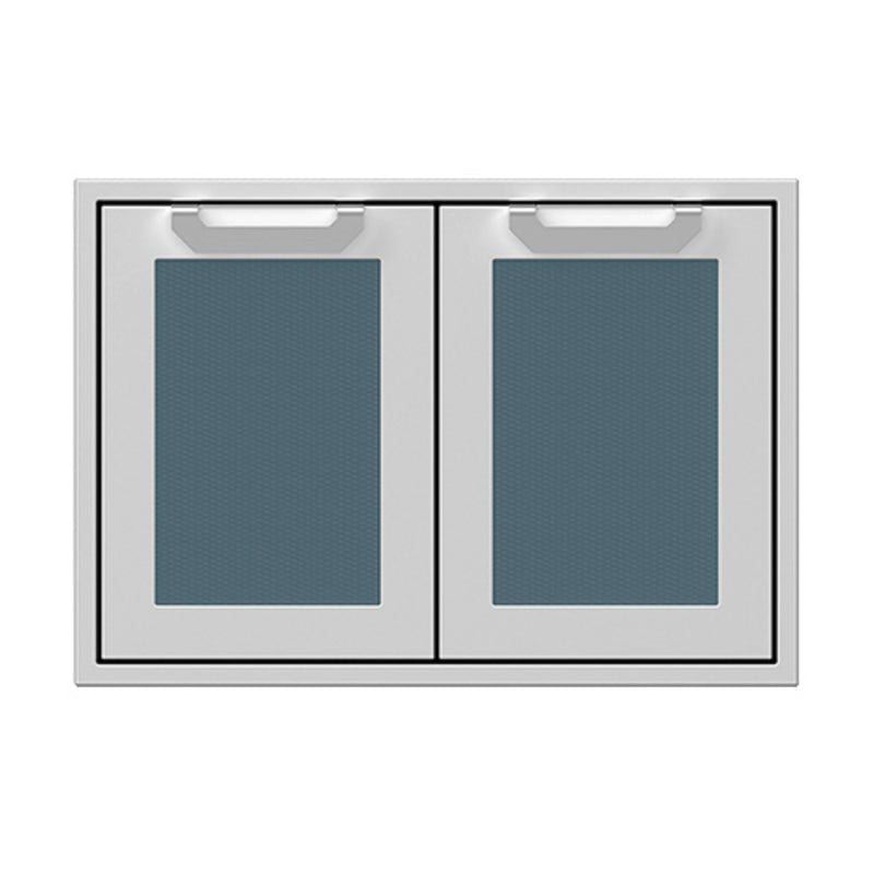 Hestan 30-Inch Double Access Door Recessed Marquise Accented Panels S
