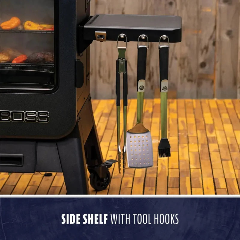 Pit Boss Navigator 6 Series WiFi & Bluetooth Vertical Wood Pellet Smoker | GW STORE