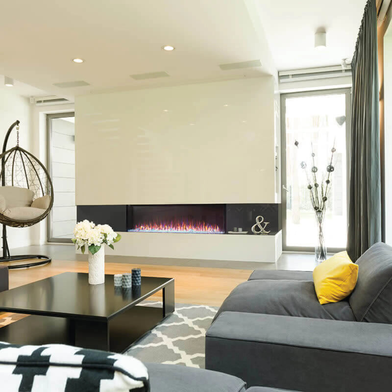 Napoleon Trivista™ Primis 60 Three-Sided Built-in Electric Fireplace | GW STORE