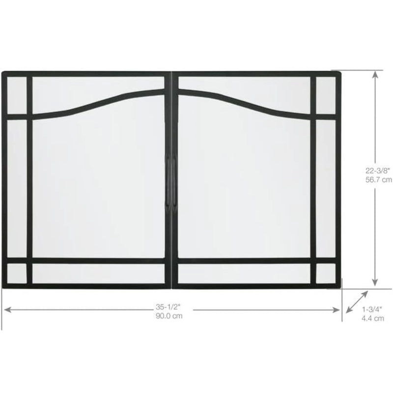 Dimplex BF Series Glass Swing Door Kit for Model BF39STP  | GW STORE