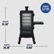 Pit Boss Navigator 3 Series WiFi & Bluetooth Vertical Wood Pellet Smoker | GW STORE