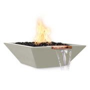 The Outdoor Plus Natural Gas Concrete Maya Fire & Water Bowl | GW STORE