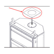 Napoleon Anchor Plate for Packed Chimney for High Country™ 5000 | GW STORE