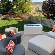 The Outdoor Plus Pismo Powder Coated Propane Gas Fire Pit | GW STORE